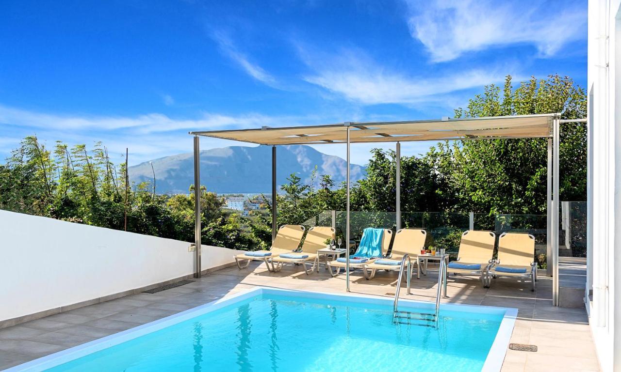 Cretan Sunset Villa Heated Pool Dhrámia Dış mekan fotoğraf