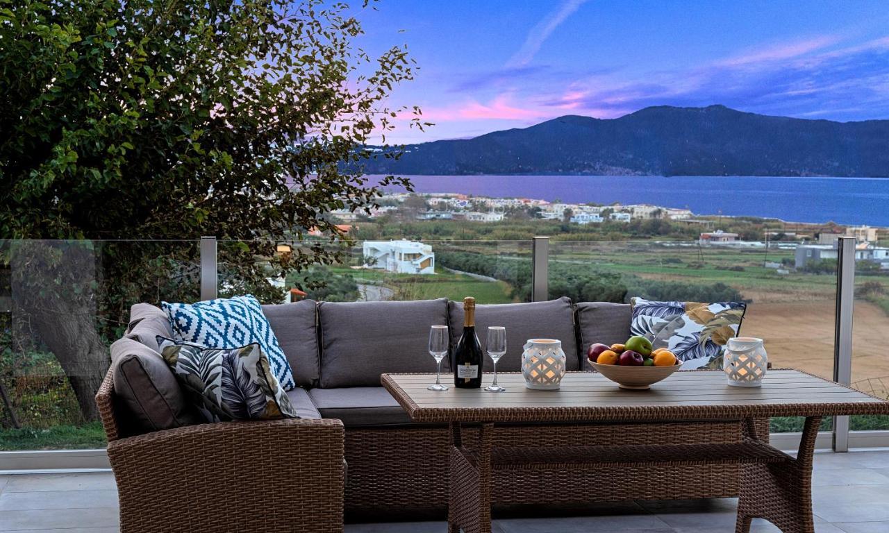 Cretan Sunset Villa Heated Pool Dhrámia Dış mekan fotoğraf