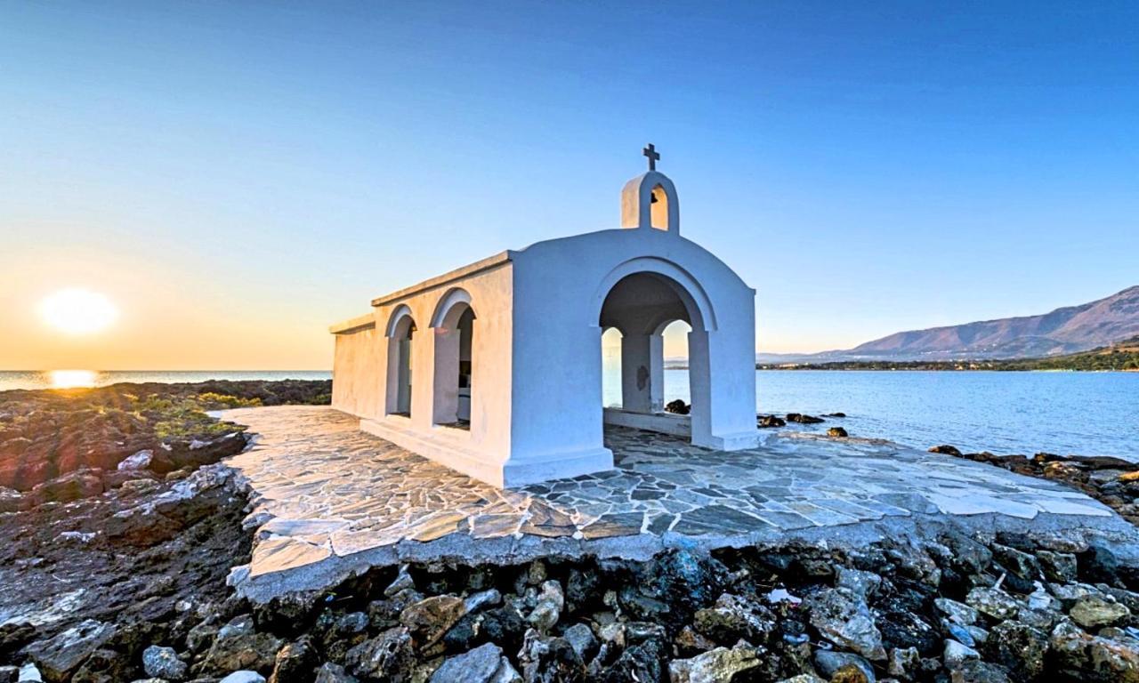 Cretan Sunset Villa Heated Pool Dhrámia Dış mekan fotoğraf